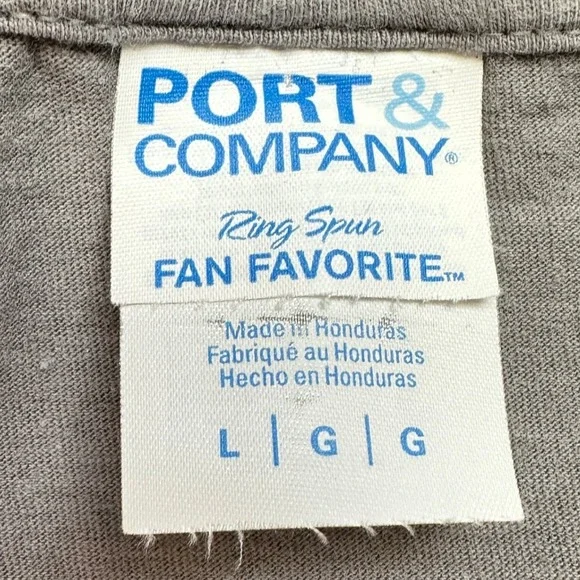 Port & Company DeSantis 2024 Make America Florida Graphic T-Shirt Gray Large - Picture 5 of 6